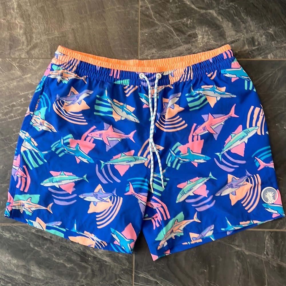 CHUBBIES THE DADDY SHARKS 5.5" (LINED CLASSIC SWIM TRUNK) XL